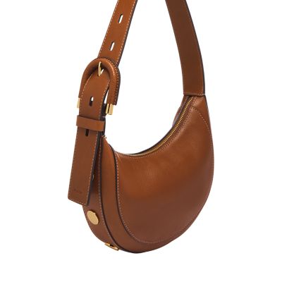 Fashion Vegan Crescent Hobo Bag, Trendy Pu Shoulder Bag, Women's