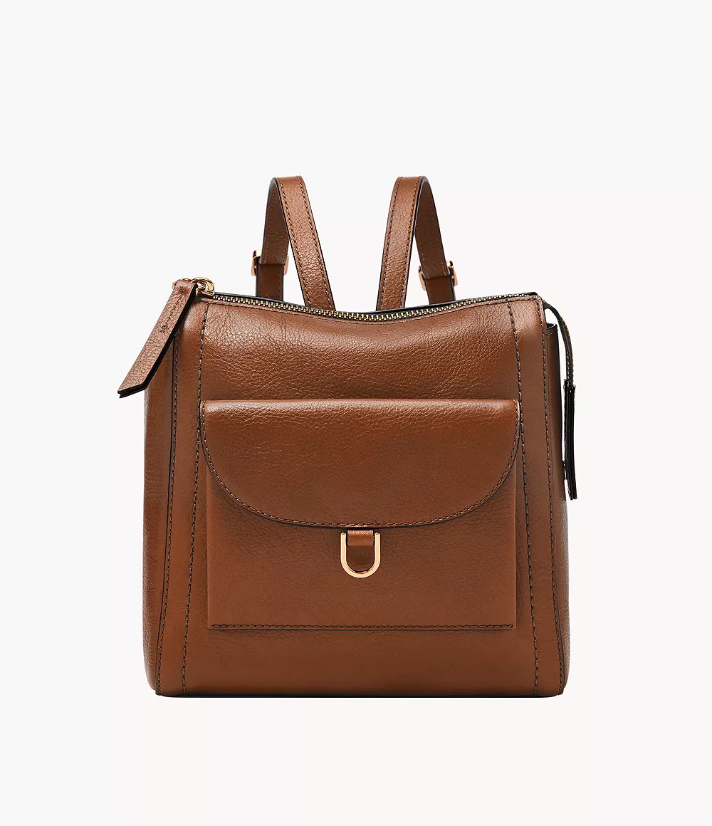 Image of Parker Leather Mini Backpack