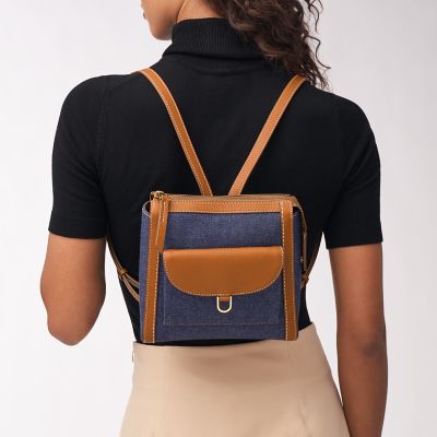 parker mini backpack fossil