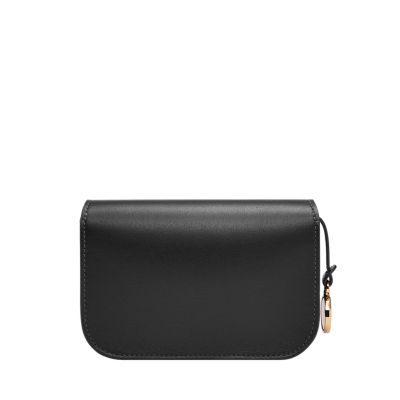 Lennox Leather Small Flap Crossbody Bag