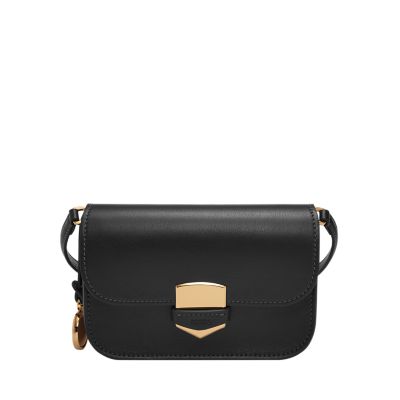 Lennox Leather Small Flap Crossbody Bag