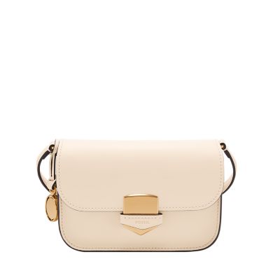 Lennox Leather Small Flap Crossbody Bag