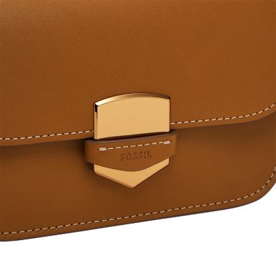 Lennox Leather Small Flap Crossbody Bag - ZB1926216 - Fossil