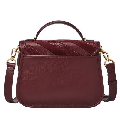 Fossil on sale burgundy crossbody