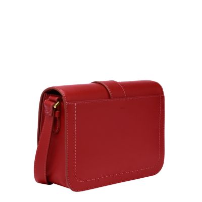 zoe様 Zoey Leather Large Flap Crossbody Bag - ZB1935611 - Fossil