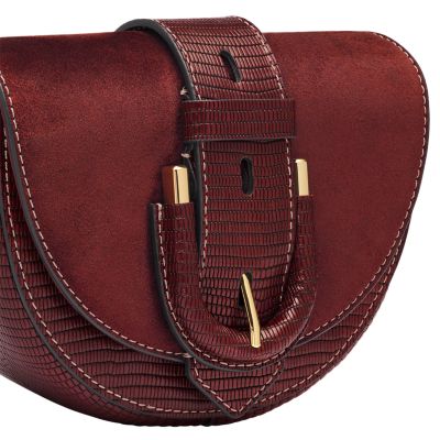 Harwell Leather Small Flap Crossbody Bag