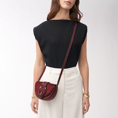 Harwell Leather Small Flap Crossbody Bag