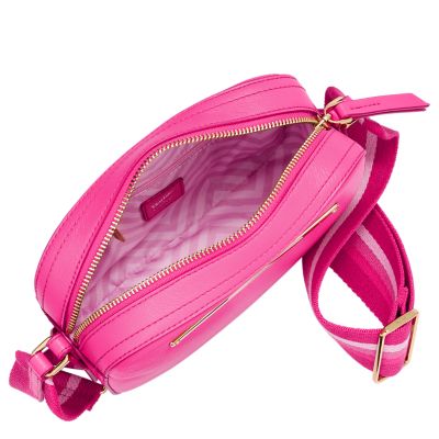 Barbie Coin Purse Crossbody Bag - Zipper Closure, Adjustable Ribbon St