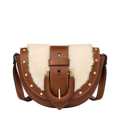 Harwell Leather Small Flap Crossbody Bag