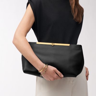 Large clutch bag with on sale strap