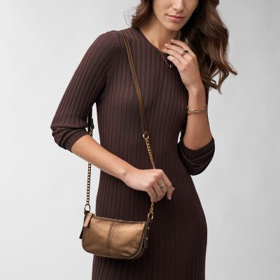 Jolie Leather Mini Crossbody