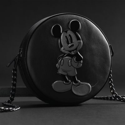New Coach x Disney Mickey Mouse Smile Long Wallet Black OUTLET Japan  w/tracking