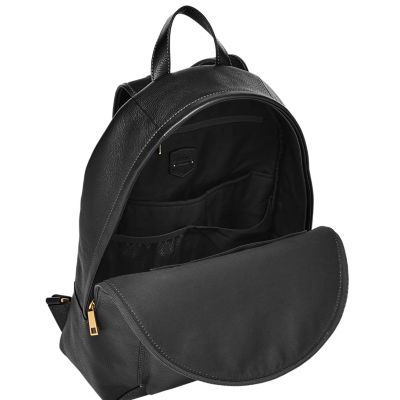 Fossil women's leather backpack online