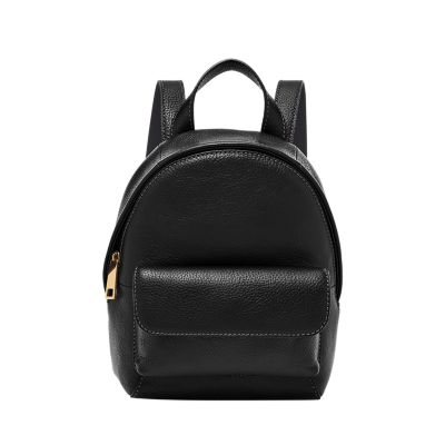 Black deals backpack purse