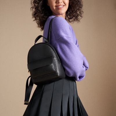 Backpacks For Women: Ladies' Leather Backpack Purse Collection - Fossil CA