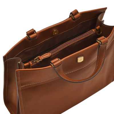 Gemma Leather Small Tote