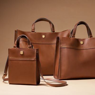 Gemma Leather Small Tote