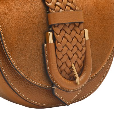 Harwell Leather Small Flap Crossbody Bag - ZB1998216 - Fossil