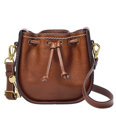 Fossil palmer drawstring bag hot sale