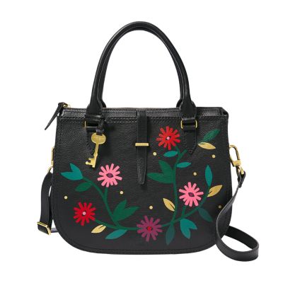 Fossil ryder satchel online handbag