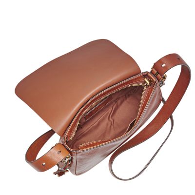 Sierra Saddle Crossbody in Taupe Piccolo Croco Leather – oliveve