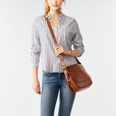 Fossil harper large crossbody sale