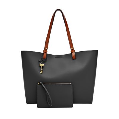 fossil rachel tote black