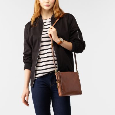 Fossil emma small store crossbody bag