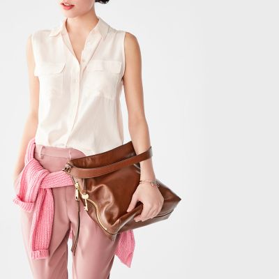 Fossil maya hobo online taupe