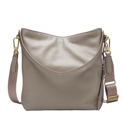 fossil レザーショルダーバッグ　MAYA ホーボー