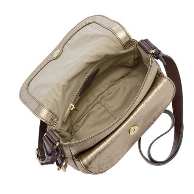 Peyton Small Double Flap Crossbody Fossil