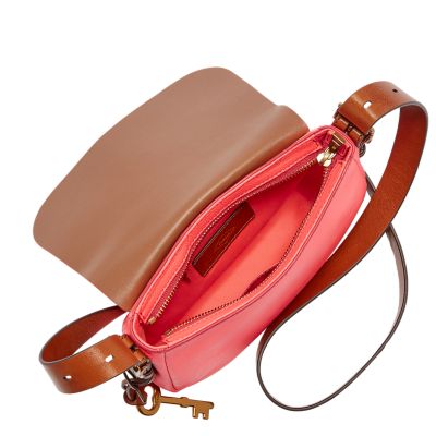 Harper Small Saddle Crossbody Fossil