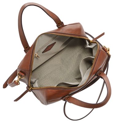 Fossil Sydney Satchel Graystone