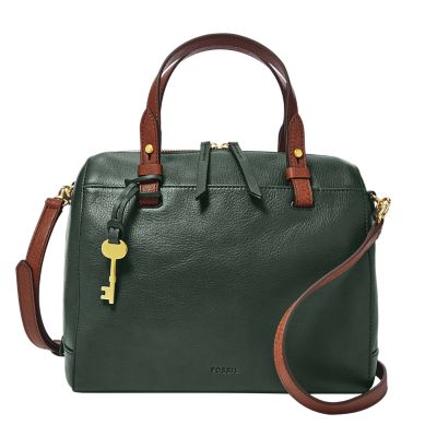 Fossil rachel satchel black hot sale multi