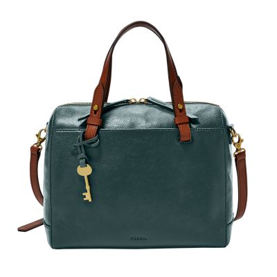 Fossil rachel small leather satchel sale