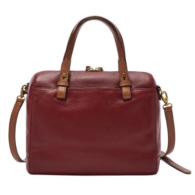 Fossil women's rachel discount satchel