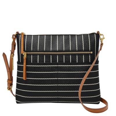 black and tan cross body bag