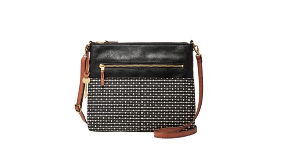 fossil large fiona crossbody