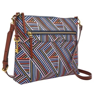 Fossil fiona printed cheap crossbody