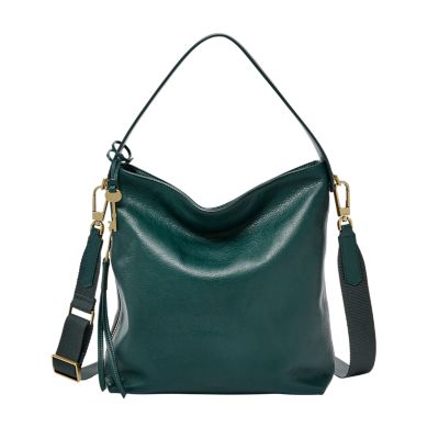 Maya Leather Hobo Bag