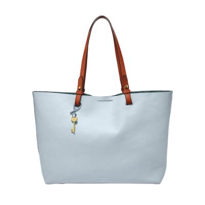 Fossil rachel 2025 tote blue