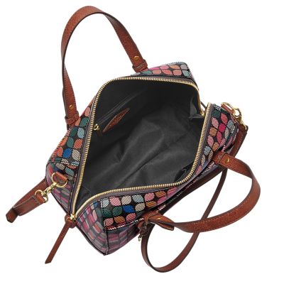 Fossil rachel satchel multi hot sale