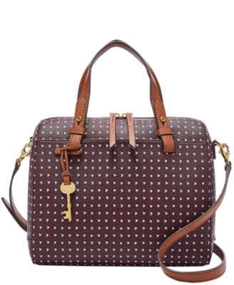 Fossil rachel cheap satchel fig