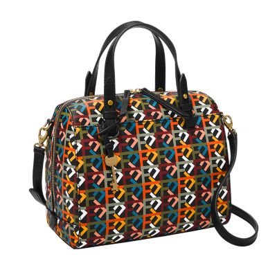 Fossil rachel best sale satchel fall multi