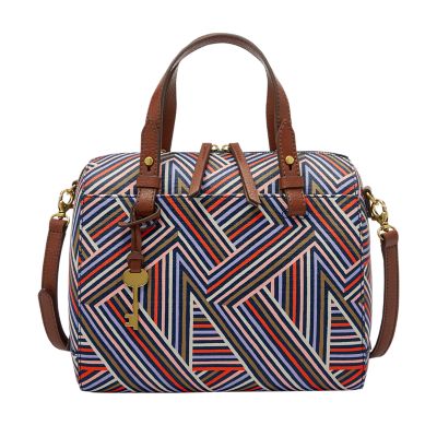 Fossil rachel satchel multi sale