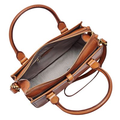 Fossil large ryder online satchel