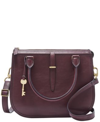 Fossil ryder discount satchel orchid tint