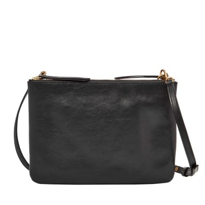 Fossil devon small leather on sale crossbody