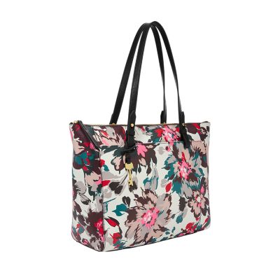 Fossil rachel tote floral sale