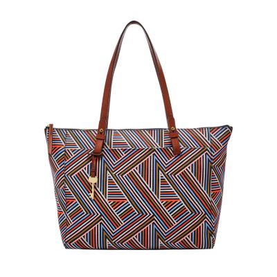 Fossil rachel tote fall multi new arrivals